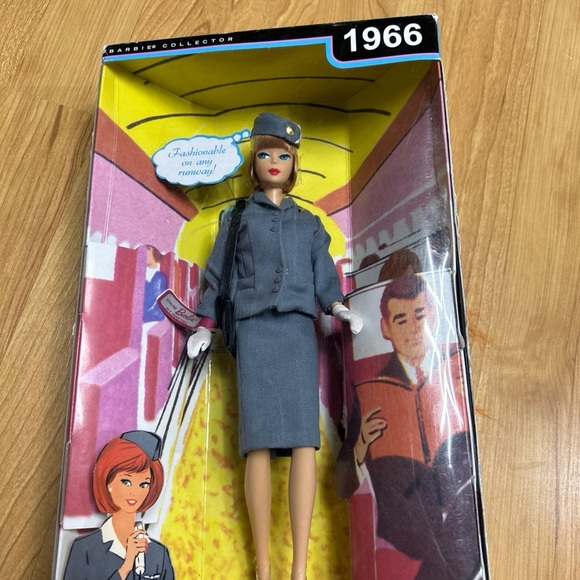 Barbie Other - Barbie Collector My Favorite Career 1966 Pan An Airway Stewardess